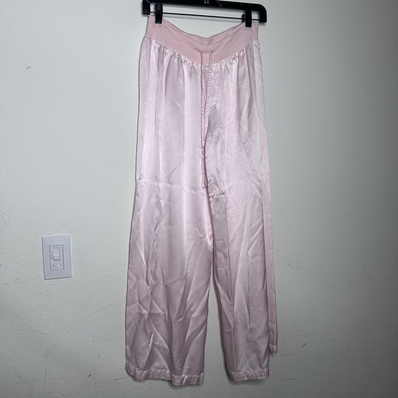 PJ Harlow 2Pc Jolie Pajama Pants & Jackie Top Set Medium Baby Pink - Picture 2 of 6